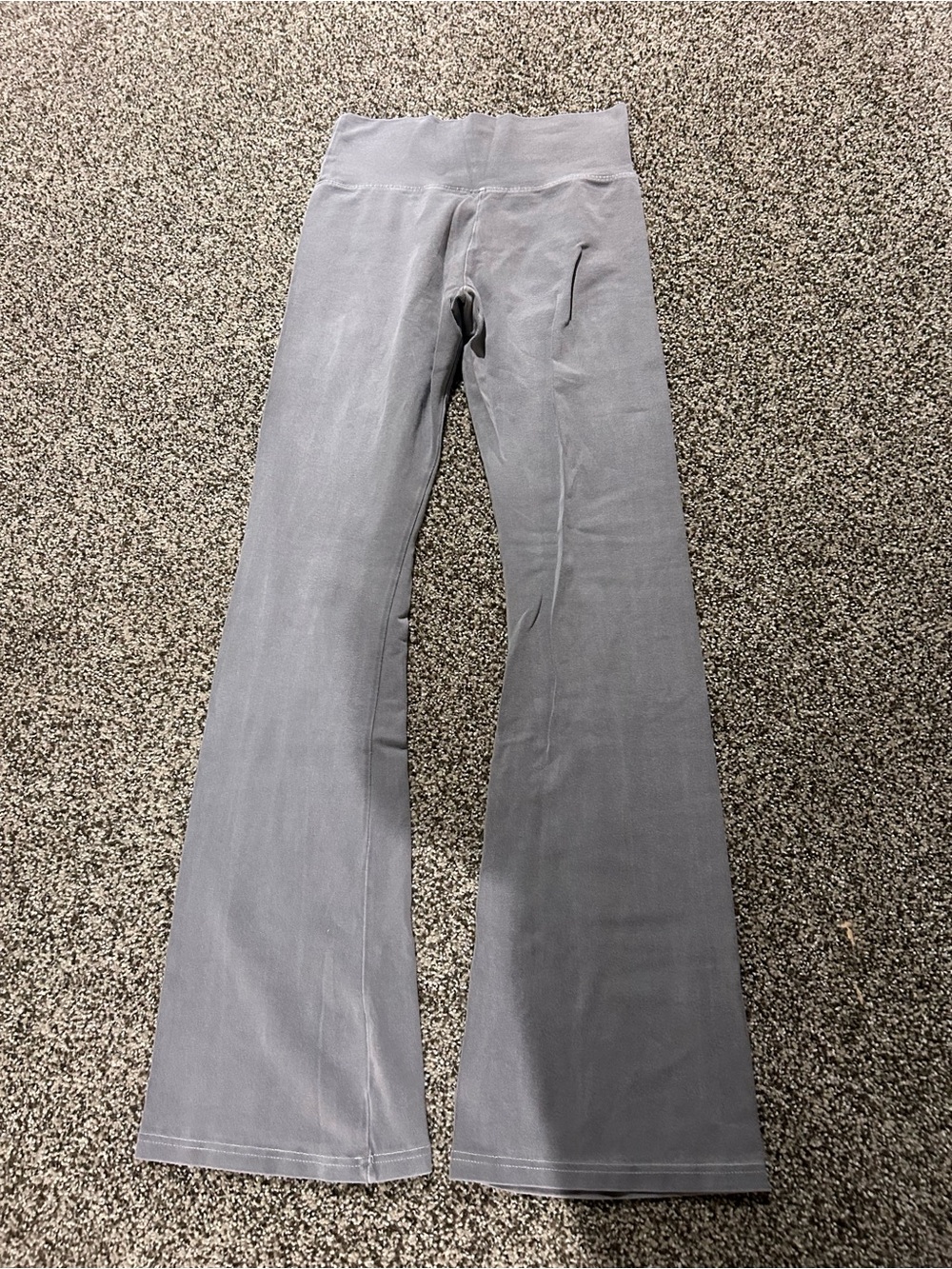 Brandy Melville Grey Flared Yoga Pants